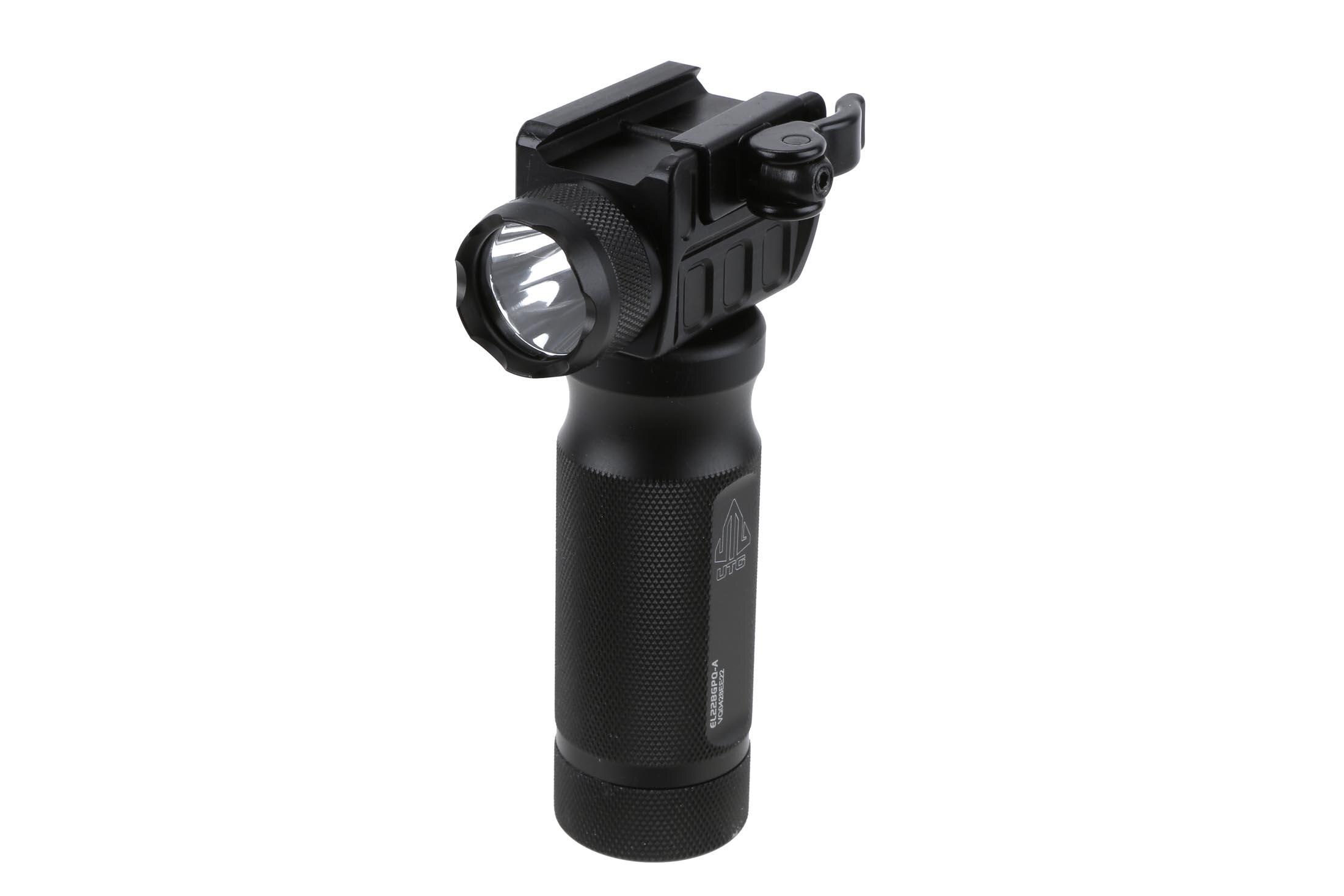 Leapers UTG Vertical Foregrip Flashlight QD 400 Lumens MNTEL228GPQA